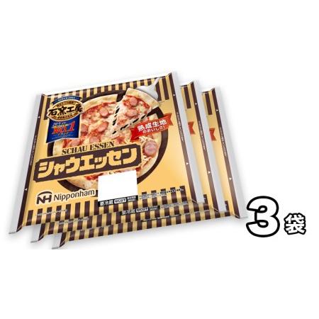 ふるさと納税 日本ハム シャウピザ セット 肉 にく ウィンナー ソーセージ ピザ [AA088ci] 茨城県筑西市