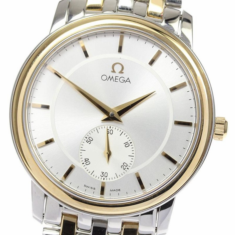 ☆美品☆保証書付き【OMEGA】オメガ デビル プレステージ 4320.31 スモールセコンド 自動巻き メンズ | LINEショッピング