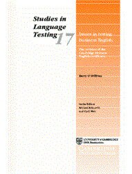 Issues in Testing Business English (1版) O\'Sullivan  Cambridge