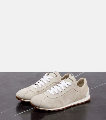 Brunello Cucinelli Monili suede sneakers