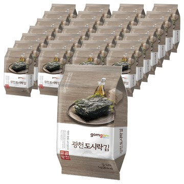 gomgom 廣川 包飯海苔 海苔52%  5g  32包
