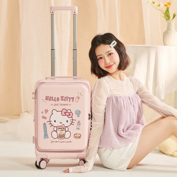 【Hello Kitty】凱蒂貓遊台灣20吋行李箱-粉紅色 BCKT26A20PK