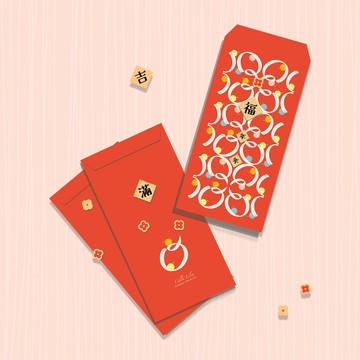 迷你春聯貼紙 自由組合