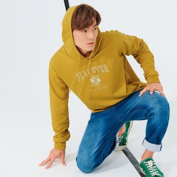 OB嚴選 抗UV口袋大印花帽T 《KL1455》大尺碼/現貨/男裝