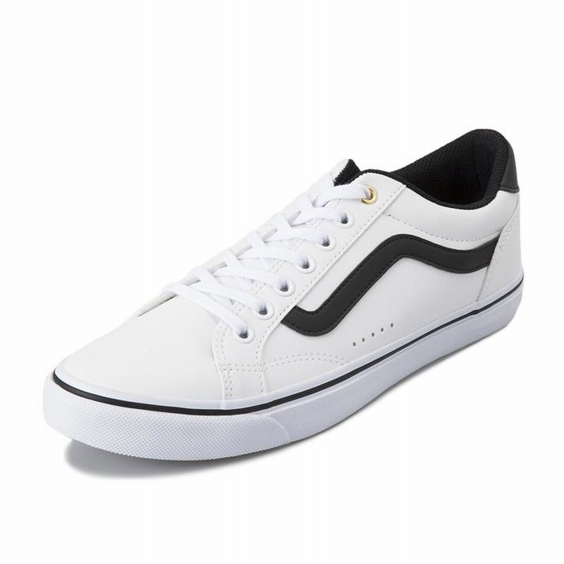 VANS】 ヴァンズ WEEKLY COURT ウィークリーコート V441 WHT/BLK/GOLD