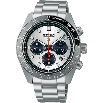 SEIKO Prospex SPEEDTIMER 熊貓錶 太陽能計時手錶 開學季好禮(HBJ001/V192-00B0N)