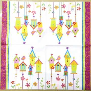 蝶古巴特 拼貼 進口 餐巾紙 手作 Diy 尺寸33*33(cm)｜編號：2800