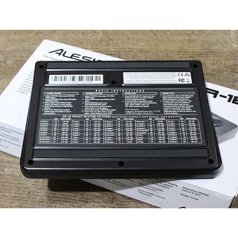 ALESIS SR16 Standard Drum Machine