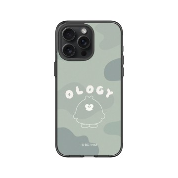 iPhone 15 Pro Max Clear 酷墨灰 - 奧樂雞 Ology - 迷彩綠