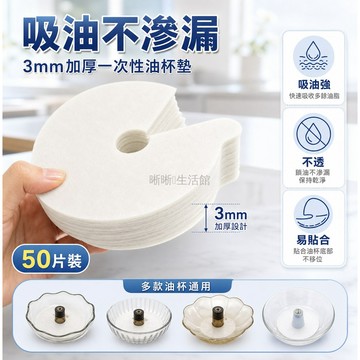 台灣出貨✨ 圓形濾油棉 吸油紙 吸油墊 廚房抽油煙機配件 一次性的 油污過濾 櫻花油杯適用