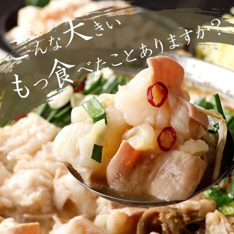 野菜付きもつ鍋 ホルモン焼き がばい もつ鍋セット (小腸) お取り寄せ 牛もつ鍋 (醤油, 4?5人前)