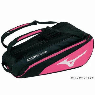 新品　ミズノ　ラケットバッグ MIZUNO ミズノ ラケットバッグ 6本用 コア COR06 63JD100296