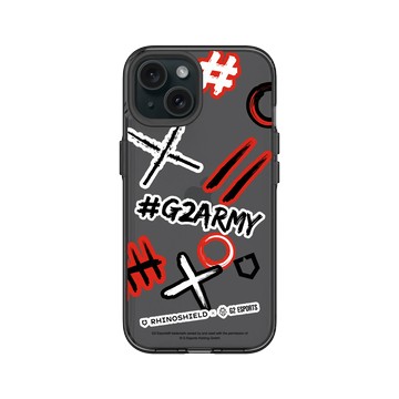 iPhone 15 Clear 酷墨灰 - G2 Esports - G2 - 貼紙