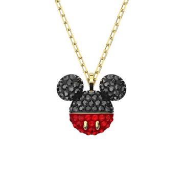 【SWAROVSKI】迪士尼聯名造型項鍊-金色