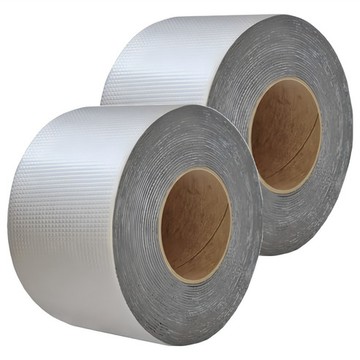 [福利商品]23-7_丁基防水膠帶-10cm-x-500cm-銀色-2捲