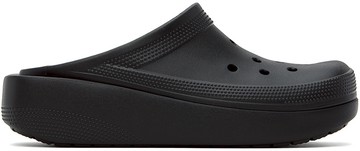 Crocs 黑色 Classic Blunt Toe 凉鞋