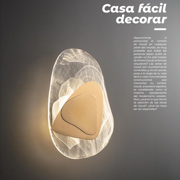 現代風奢華金屬烤漆手工花紋玻璃壁燈18-62851