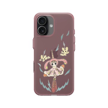 iPhone 17 Clear (相機按鈕) 晶醺玫 - Contemporary Tokyo - 兔子角