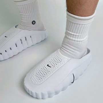 NIKE NSW MIND 001 MULES WHITE SPEED 白黑 紅 心智 HQ4307-101