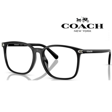 COACH 亞洲版 時尚光學眼鏡 框面精緻水鑽設計 HC6254BD 5002 黑 公司貨