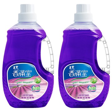 毛寶 香滿室 中性地板清潔劑 北海道薰衣草 7大植物草本抑菌  2kg  2瓶
