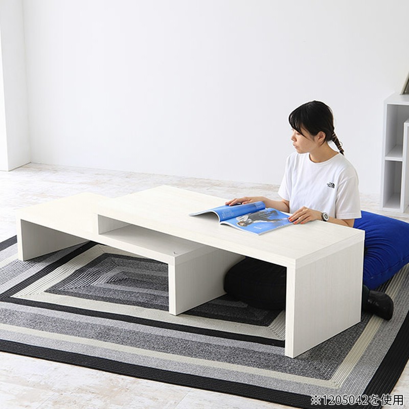 伸縮　テレビボード　テレビ台　ホワイト　未使用 楽天市場】[お買い物マラソン! 8/4 20:00-8/11 1:59] ＼楽天