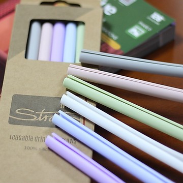 [台灣現貨]SGS矽膠吸管卡扣吸管 新款吸管 亞馬遜爆款 可拆分吸管 矽膠吸管 BPA Free
