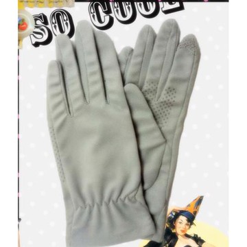 WARMEN夏季防曬手套女士薄款透氣防滑開車戶外運動全指手套SZ103W