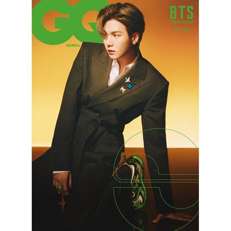 GQ KOREA 2022年1月号 BTS V 表紙