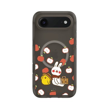 iPhone Air AirX 本質黑 - 懶散兔與啾先生 Lazy Rabbit and Mr.Chu - 蘋果
