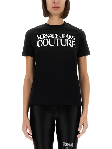 versace jeans couture t-shirt with logo