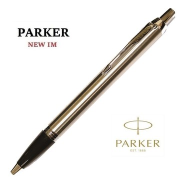 PARKER New Im 鋼桿白夾入門款原子筆