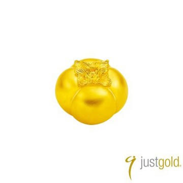 【Just Gold 鎮金店】好柿連連 30g 黃金擺件