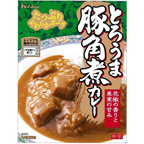 ハウスとろうま豚角煮カレー 200g ×5個 [レンジ化対応・レンジで簡単