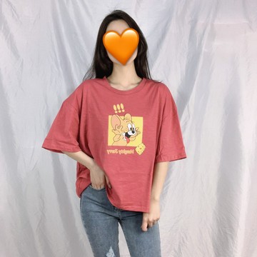特價*多款韓妞圖T♥️現貨秒出♥️實拍【JinG】圖案/字母/純色 短袖上衣 傘裙 五分袖上衣 撞色T恤