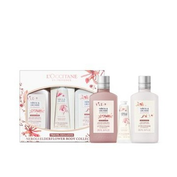 L occitane 歐舒丹 接骨木橙花&蘭花 香氛身體禮盒