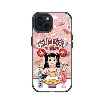 iPhone 15 Clear 酷墨灰 - 子凡 Zzifan_z - Summer Girl