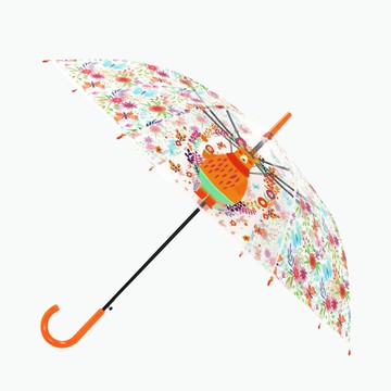 雙龍可愛動物自動透明傘防風環保傘(熊)