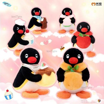 【隔曰到貨】PingU 企鵝毛絨掛飾 包包掛件 企鵝小玩偶 公仔 鑰匙扣 揹包掛飾 生日禮物