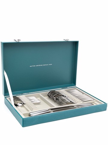 Christofle - L'Ame de Christofle 24-piece stainless steel flatware set - unisex - stainless steel - One Size - Silver