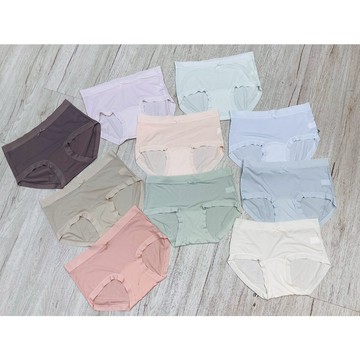 MIMA女王❤A686💡夏天必備涼感舒適透氣寬腰帶桑蠶絲內褲