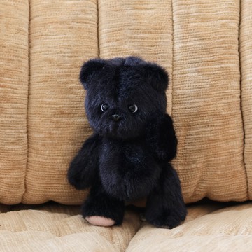 Teddy Tales Lena Bear 娃娃 XS 寶寶黑  1個  15cm  嬰兒黑