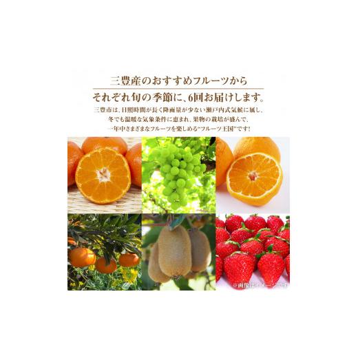 ふるさと納税 香川県 三豊市 M02-0139-R_フルーツ王国みとよの特選こだわり6品（偶数月）