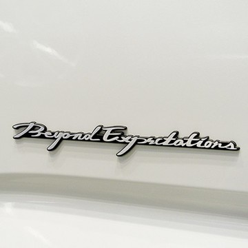 Grid Griven 汽車標語 30108  拉絲銀  現代 Grandeur