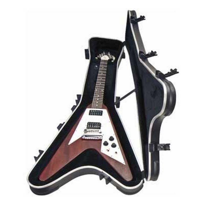 SKB エレクトリックギター フライングVタイプ用ハードケース 1SKB-58 ブラック