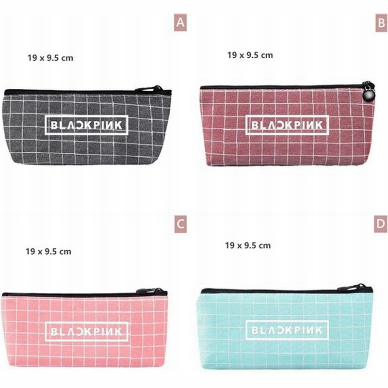 Blackpinkグッズ ペンケース シンプル チェック 大容量 化粧ポーチ 筆箱 小物入れ 見やすい かわいい 小学生 中学生 高校生 大きめ 男子 女子 Blink 通販 Lineポイント最大0 5 Get Lineショッピング