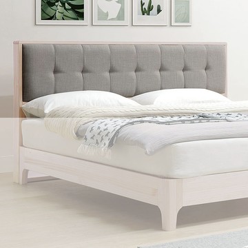 【LOVE樂芙】多哥本哈根洗白5尺布面床頭片(D815)A25CB2055