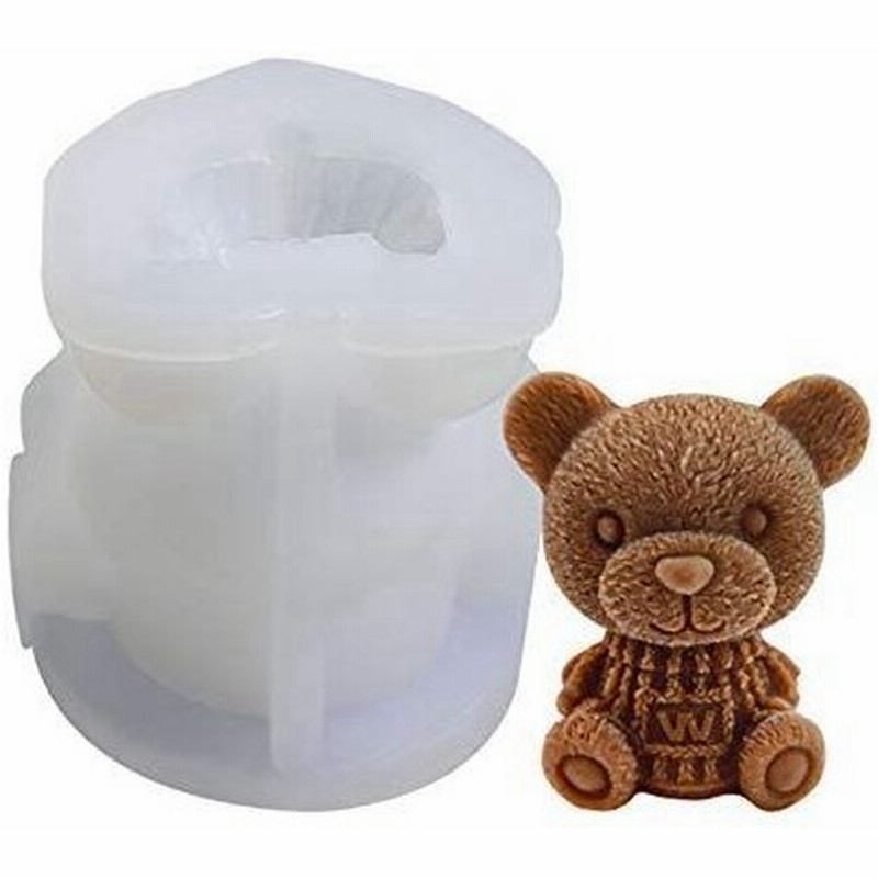 クマ型 シリコンモールド 製氷皿 熊 動物 製氷器 可愛い アイストレー 取出し簡単 キャンドル モールド レジン型 通販 Lineポイント最大0 5 Get Lineショッピング