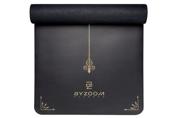 PU天然橡膠瑜珈墊5mm (黑)