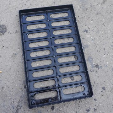 球墨鑄鐵雨水篦子定制300500下水道地溝排水溝蓋板重型雨水篦子[DD1106002]